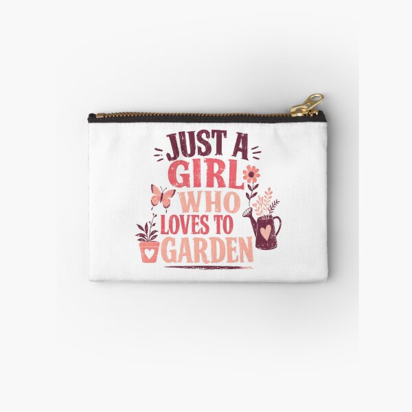Item preview, Just A Girl Who Loves To Garden Female Gardener Plant Lover Hobby designed and sold by SkeletonsDanger.