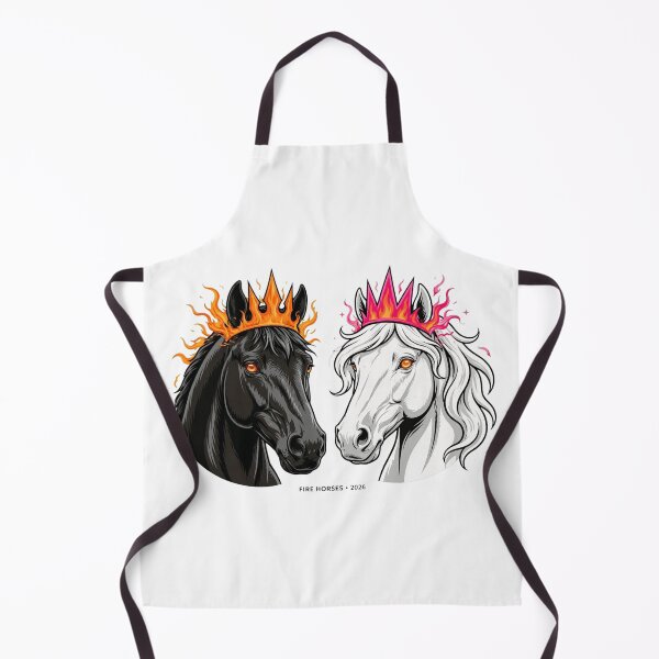 Item preview, King And Queen Fire Horse 2026 - Royal Couple designed and sold by Fulaly.