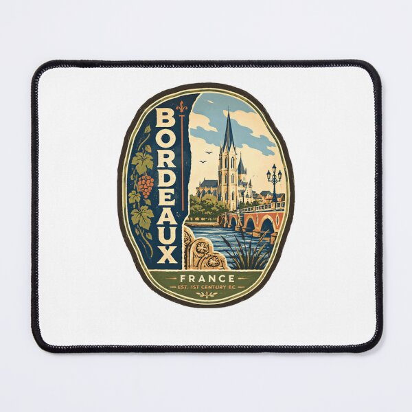 Item preview, Bordeaux France Est. 1st Century BC European Travel Souvenir City designed and sold by Star3NowForMe.