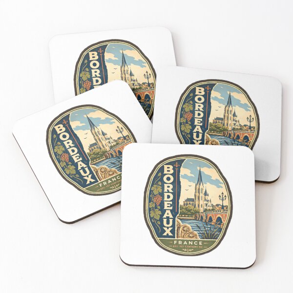 Item preview, Bordeaux France Est. 1st Century BC European Travel Souvenir City designed and sold by Star3NowForMe.