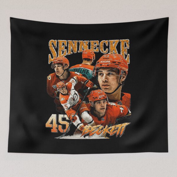 Item preview, Vintage Hockey Player 45 Retro Fan Tee designed and sold by rHorvitz48.
