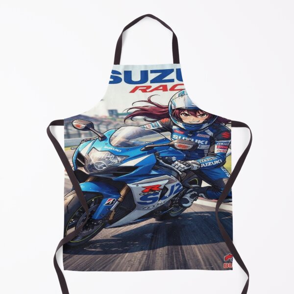 Item preview, Retro Gaming Blue Rider - 2000s Superbike Anime Art designed and sold by JMAVILA ART.