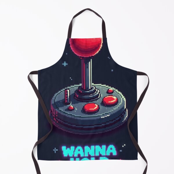 Item preview, Funny Wanna Hold My Stick Retro Joystick Pixel Art designed and sold by grzezzz.
