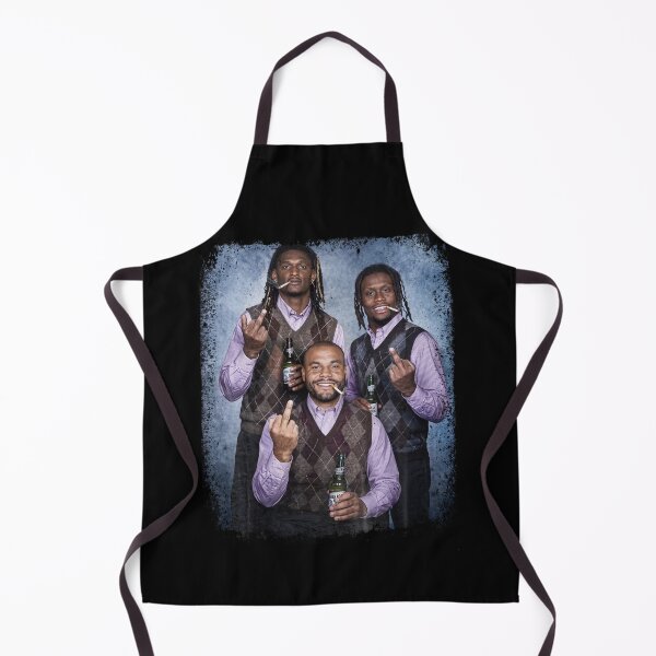 Item preview, CeeDee Lamb Dak Prescott George Pickens Middle Finger cowboys Football designed and sold by KendraBall.