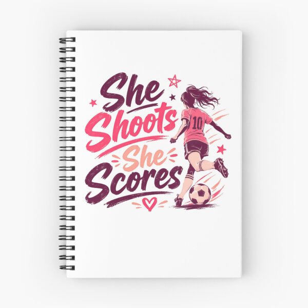 Item preview, She Shoots She Scores Women's Soccer Player Goal designed and sold by HumansStuck12.