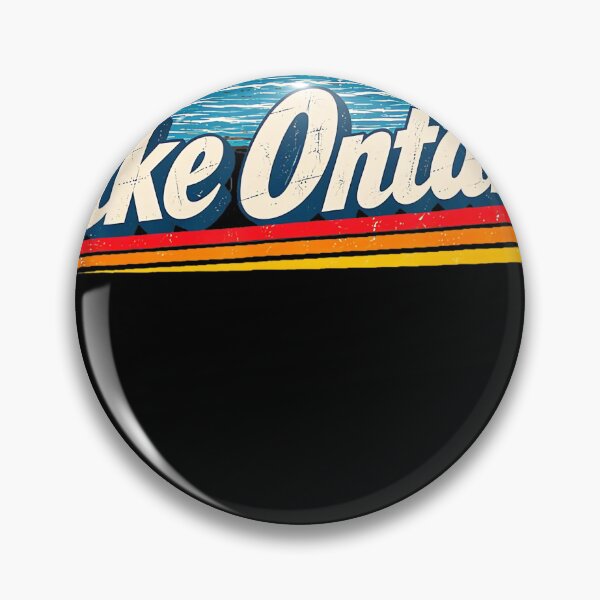 Item preview, Retro Lake Ontario Vintage Great Lakes Design designed and sold by linendaust.