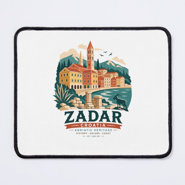 Item preview, Zadar Croatia Adriatic Heritage History Nature Coast Travel Souvenir designed and sold by Star3NowForMe.