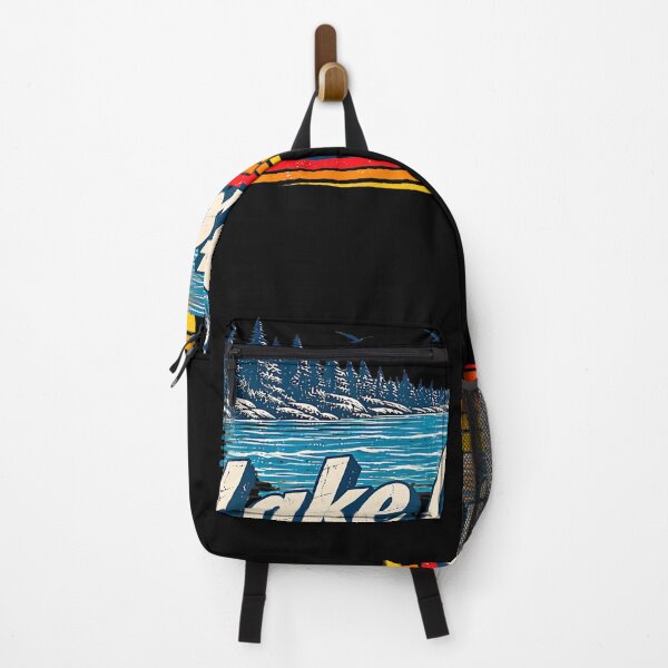 Item preview, Retro Lake Ontario Vintage Great Lakes Design designed and sold by linendaust.