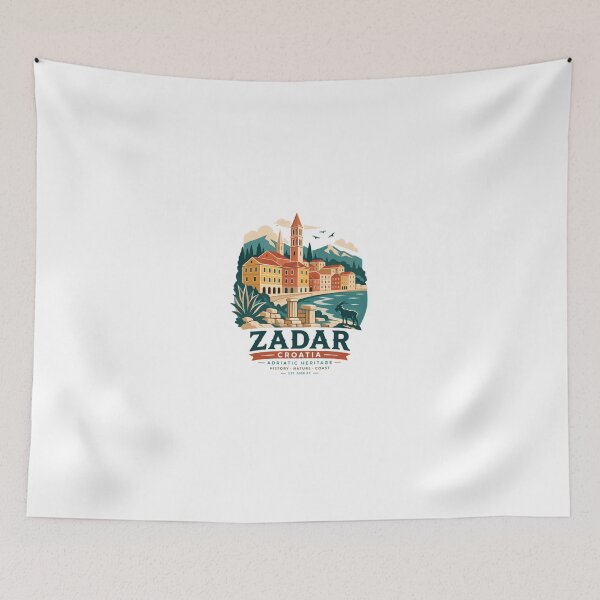 Item preview, Zadar Croatia Adriatic Heritage History Nature Coast Travel Souvenir designed and sold by Star3NowForMe.
