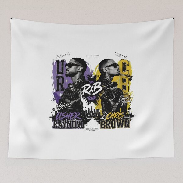 Item preview, Iconic R&B Duo Concert Graphic designed and sold by KindelDameri.