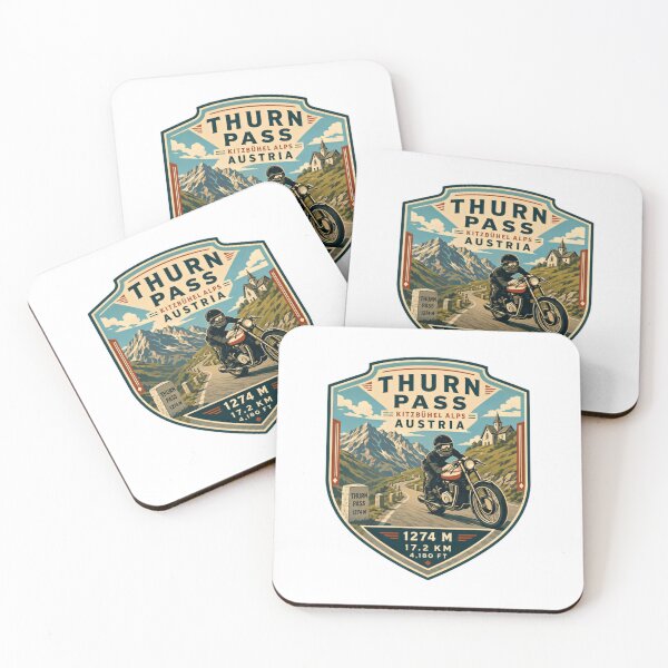 Item preview, Thurn Pass Kitzbühel Alps Austria Motorcycle Touring Adventure Rider designed and sold by Star3NowForMe.
