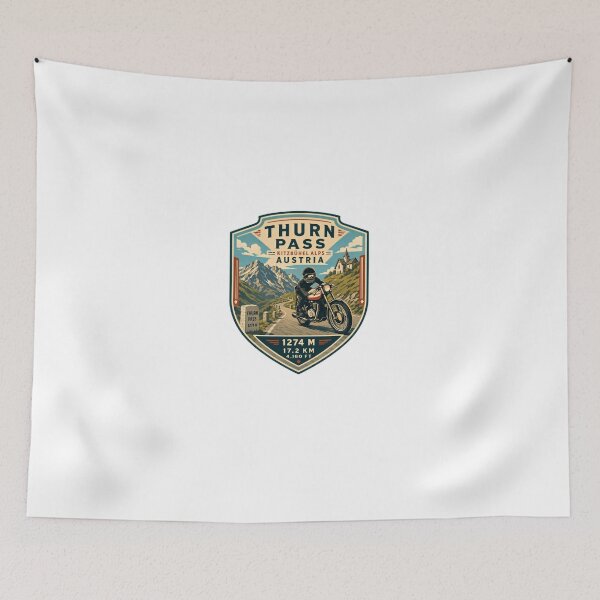 Item preview, Thurn Pass Kitzbühel Alps Austria Motorcycle Touring Adventure Rider designed and sold by Star3NowForMe.