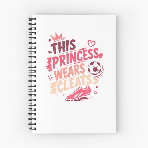 Item preview, This Princess Wears Cleats Girls Soccer Player Female Athlete designed and sold by HumansStuck12.