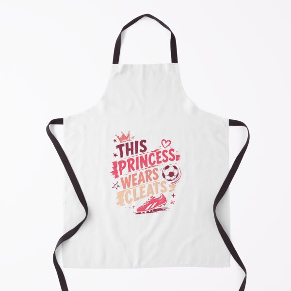 Item preview, This Princess Wears Cleats Girls Soccer Player Female Athlete designed and sold by HumansStuck12.