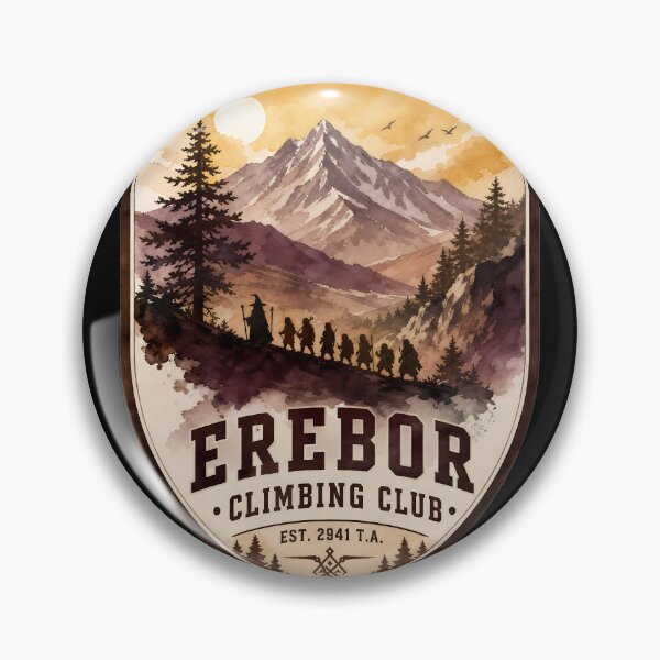 Item preview, Erebor Climbing Club designed and sold by FrontierCosmic.