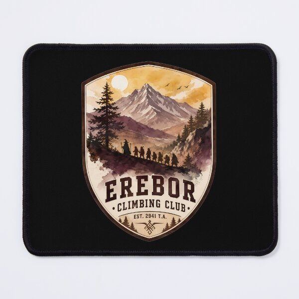 Item preview, Erebor Climbing Club designed and sold by FrontierCosmic.
