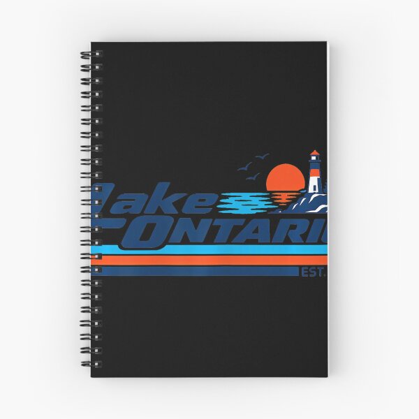 Item preview, Retro Lake Ontario Vintage Great Lakes Design designed and sold by linendaust.