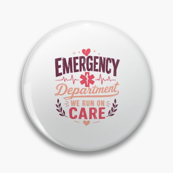 Item preview, Emergency Department We Run On Care Healthcare Professional ER Nurse Doctor Gift designed and sold by HumansStuck12.