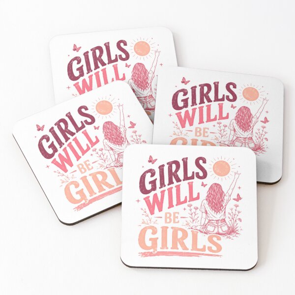 Item preview, Girls Will Be Girls Female Empowerment Strong Woman Feminist designed and sold by SkeletonsDanger.