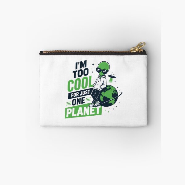 Item preview, I'm Too Cool For Just One Planet Alien Space Extraterrestrial Humor designed and sold by RetroMini2026.