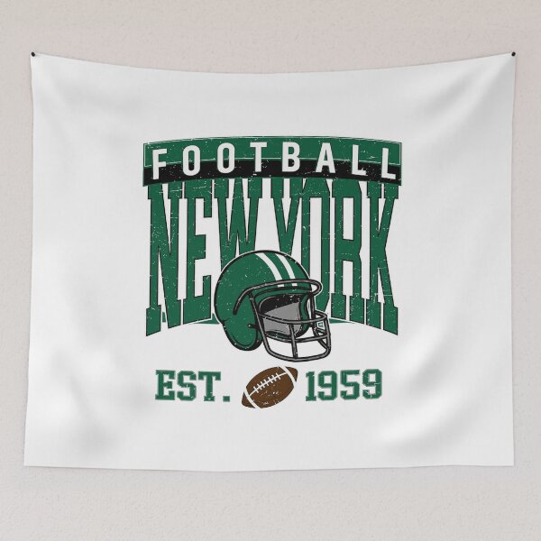 Artikelvorschau, Retro-Footballhelm aus New York, gegründet 1959 entworfen und verkauft von KindelDameri.