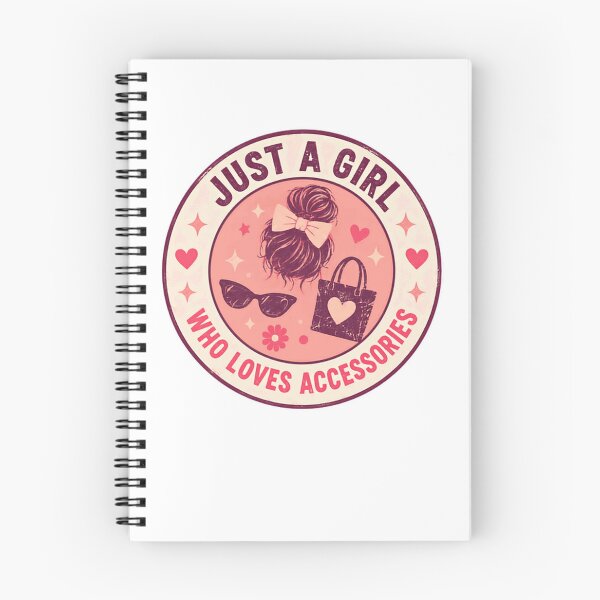 Item preview, Just A Girl Who Loves Accessories Fashionista Woman Accessory Lover designed and sold by HumansStuck12.