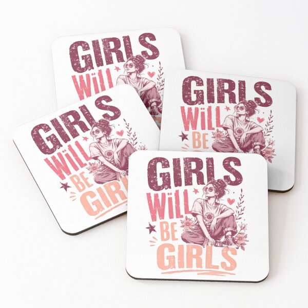 Item preview, Girls Will Be Girls Female Empowerment Feminist Girl Power Strong Woman designed and sold by SkeletonsDanger.