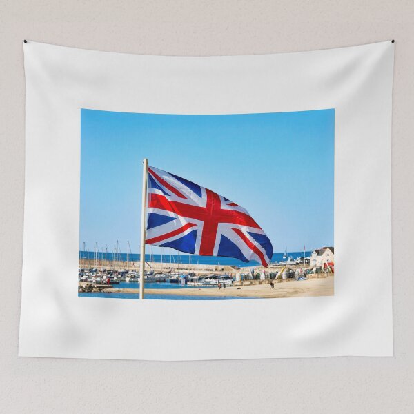 Item preview, Flags Flown Along the Promenade During The Summer at Lyme Regis in Dorset designed and sold by Dorset Girl.