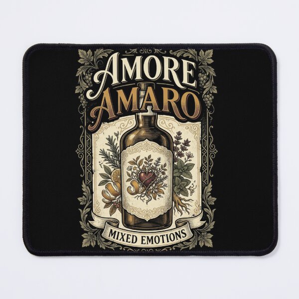 Item preview, Amore Amaro Mixed Emotions Vintage Italian Liqueur designed and sold by PhraseCreatives.
