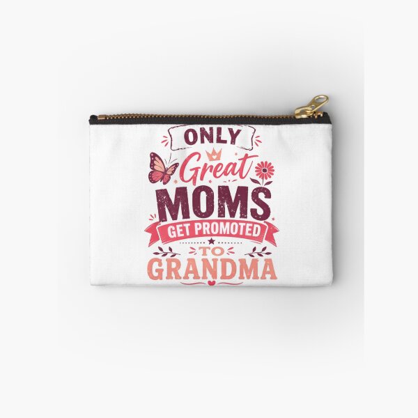 Item preview, Only Great Moms Get Promoted To Grandma New Grandparent Announcement designed and sold by SkeletonsDanger.