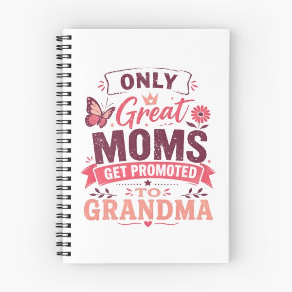 Item preview, Only Great Moms Get Promoted To Grandma New Grandparent Announcement designed and sold by SkeletonsDanger.