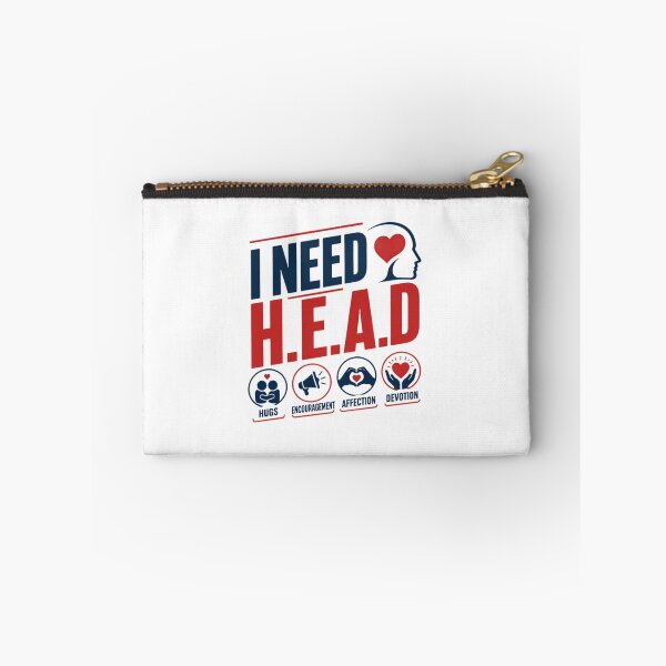 Item preview, I Need H.E.A.D. Hugs Encouragement Affection Devotion Mental Health Support Funny Humor designed and sold by RetroMini2026.