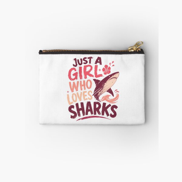 Item preview, Just A Girl Who Loves Sharks Ocean Marine Animal Lover designed and sold by SkeletonsDanger.