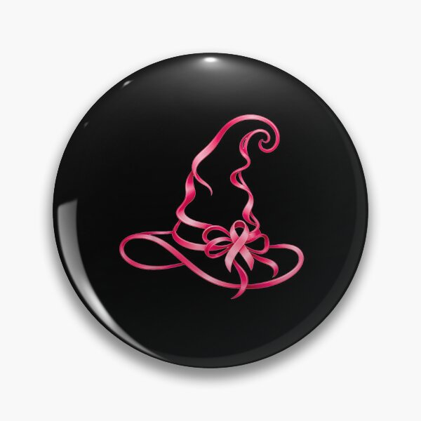 Item preview, Pink Ribbon Witch Hat Breast Cancer Halloween Women designed and sold by LeonellDavy.