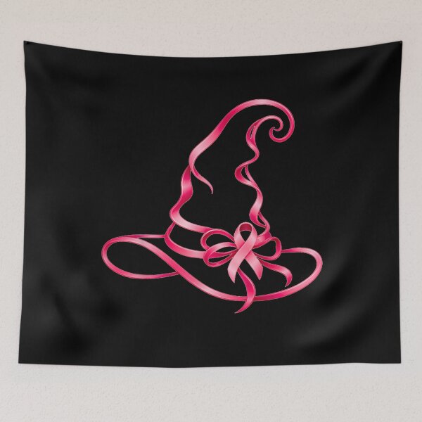 Item preview, Pink Ribbon Witch Hat Breast Cancer Halloween Women designed and sold by LeonellDavy.