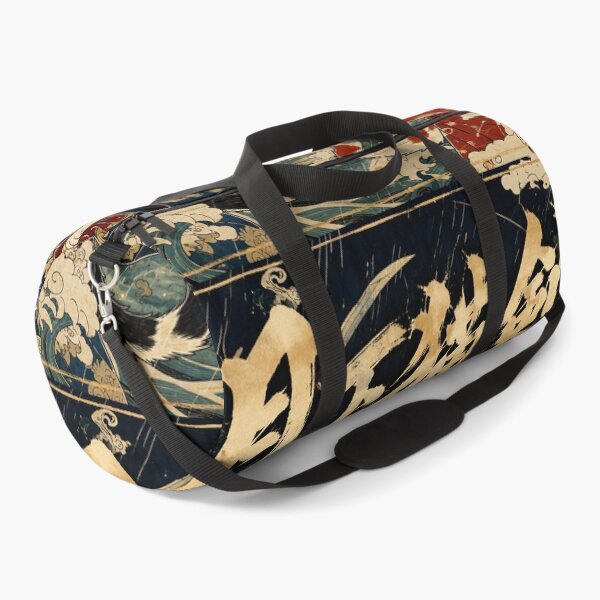 Item preview, Moonlit Samurai Cat -月下猫剣 designed and sold by INITIAL SHIBA.