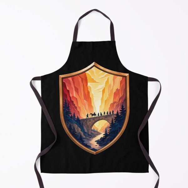 Item preview, The Epic Journey - Fantasy Fellowship Nature Landscape designed and sold by FrontierCosmic.