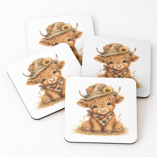 Item preview, Cute Autumn Highland Cow Halloween Pumpkin Vintage designed and sold by Timeless Bond Designs.