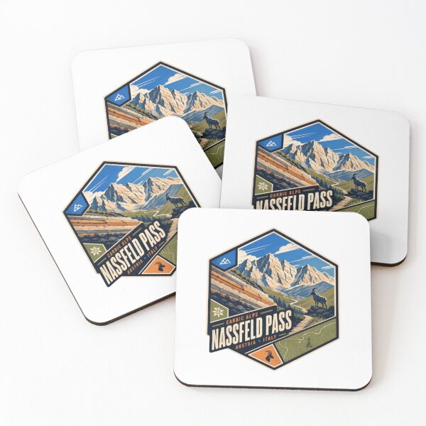 Item preview, Carnic Alps Nassfeld Pass Austria Italy Alpine Travel Hiking Adventure designed and sold by Star3NowForMe.