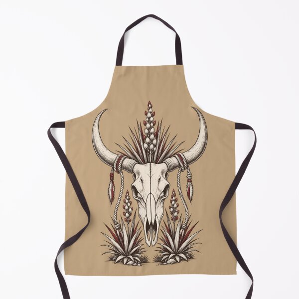 Item preview, Vintage Western Longhorn Skull & Agave Graphic designed and sold by JonelCrafts.