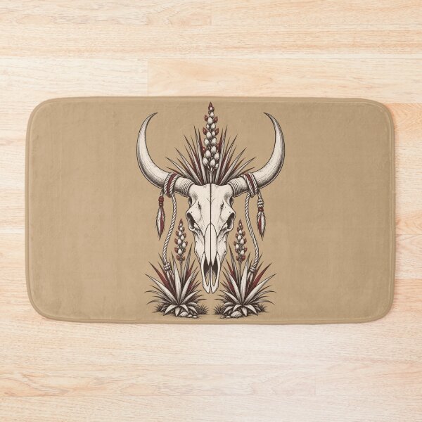 Item preview, Vintage Western Longhorn Skull & Agave Graphic designed and sold by JonelCrafts.