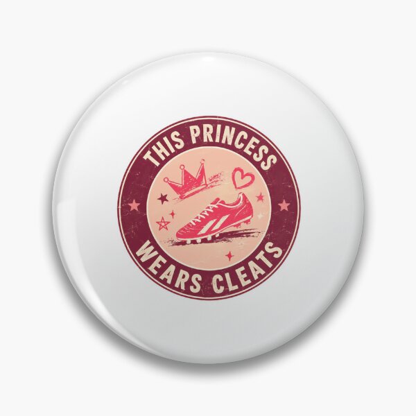 Item preview, This Princess Wears Cleats Soccer Football Player Girl Athlete designed and sold by HumansStuck12.