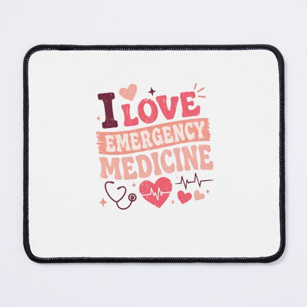 Item preview, I Love Emergency Medicine Doctor Nurse Paramedic Medical Professional designed and sold by HumansStuck12.