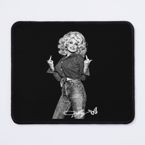 Item preview, Dolly Parton Middle Finger 80s Vintage designed and sold by GinaGrave.