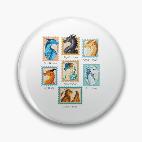Item preview, Fantasy Dragon Tribes Stamp Collection designed and sold by JosielynBie.