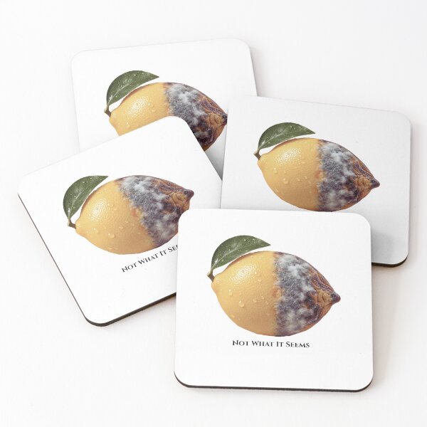 Item preview, NOT WHAT IT SEEMS – Surreal Lemon Design designed and sold by Butterfly  Effect.