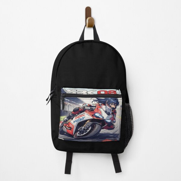 Item preview, Retro SBK Anime Racers - Vintage Circuit Motorcycle Art designed and sold by JMAVILA ART.