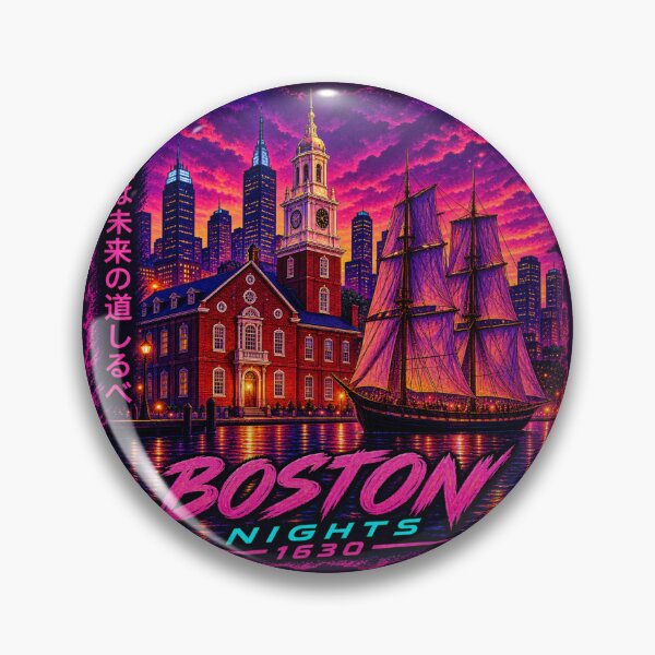 Item preview, Boston Nights 1630 – Neon Harbor designed and sold by Houldi.