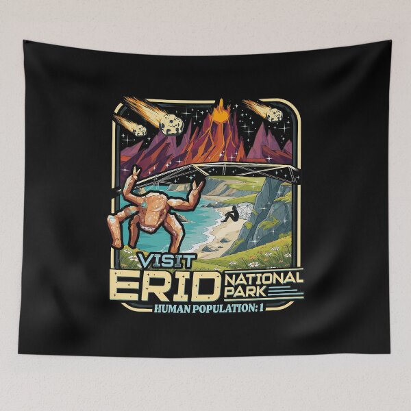 Item preview, Erid National Park Alien Adventure Retro designed and sold by rHorvitz48.
