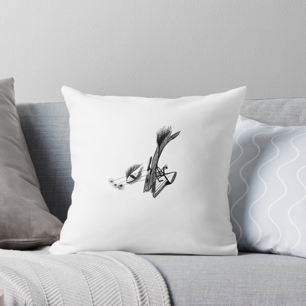 Item preview, Throw Pillow designed and sold by CodeOfLines.